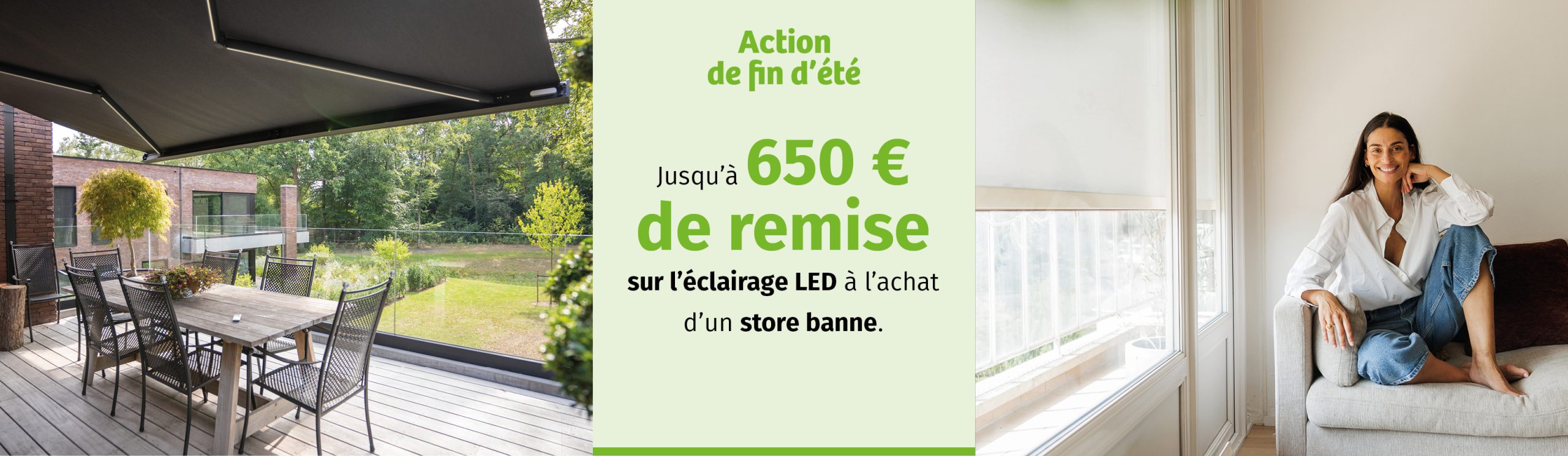 Promotion de fin d'été 2025