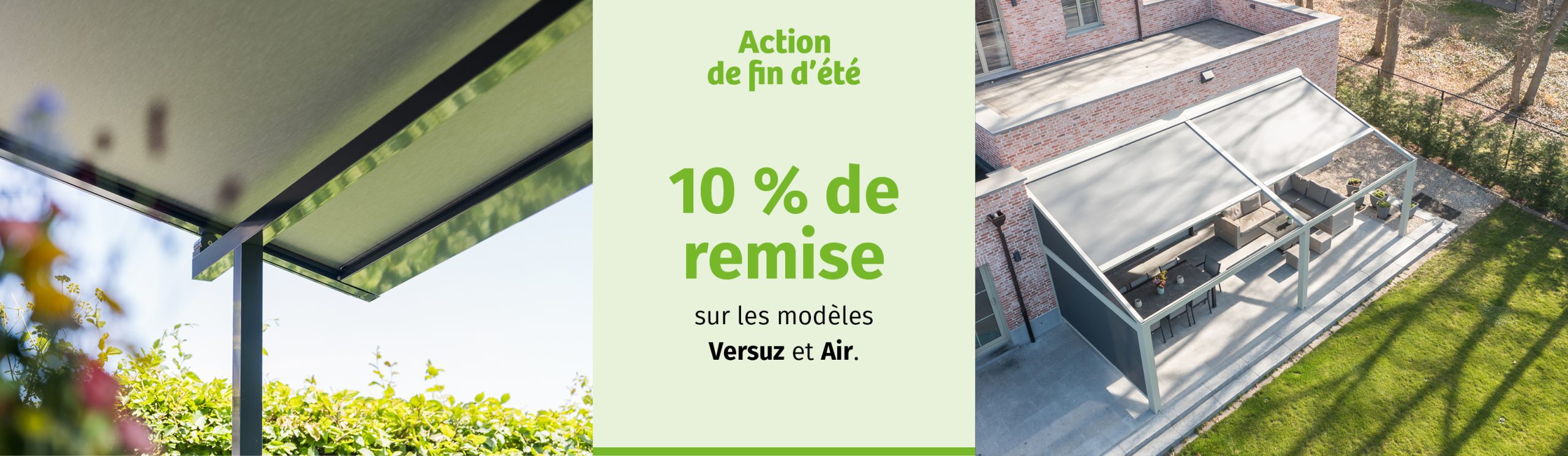 Promotion de fin d'été 2025